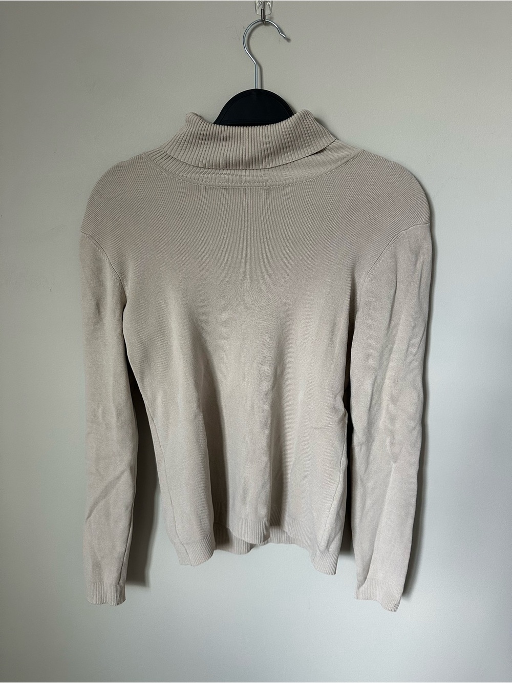 Chico’s Classic Cream Turtleneck Sweater - Women
